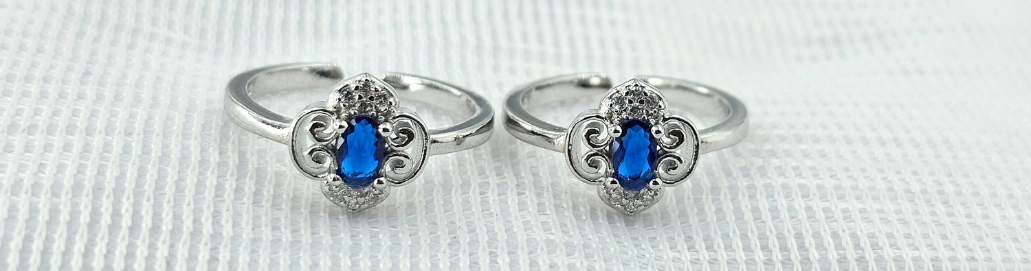 92.50 Silver Toe Ring 651