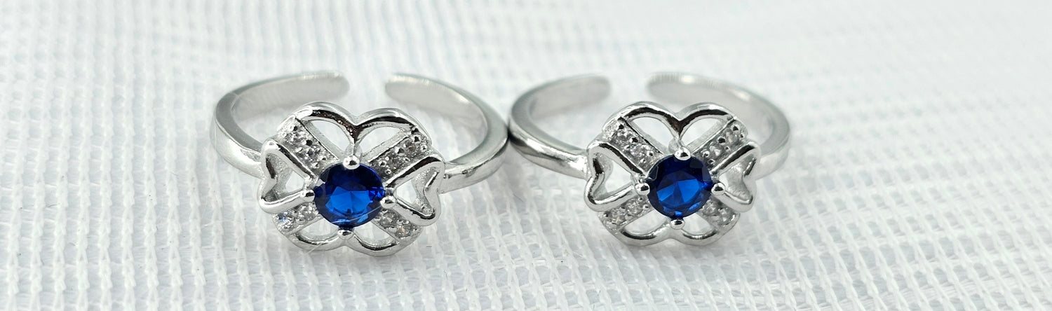 92.50 Silver Toe Ring 672