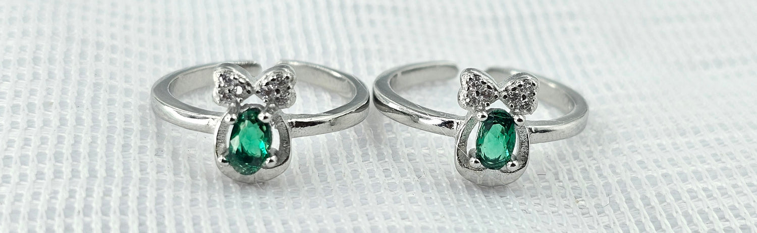 92.50 Silver Toe Ring 662