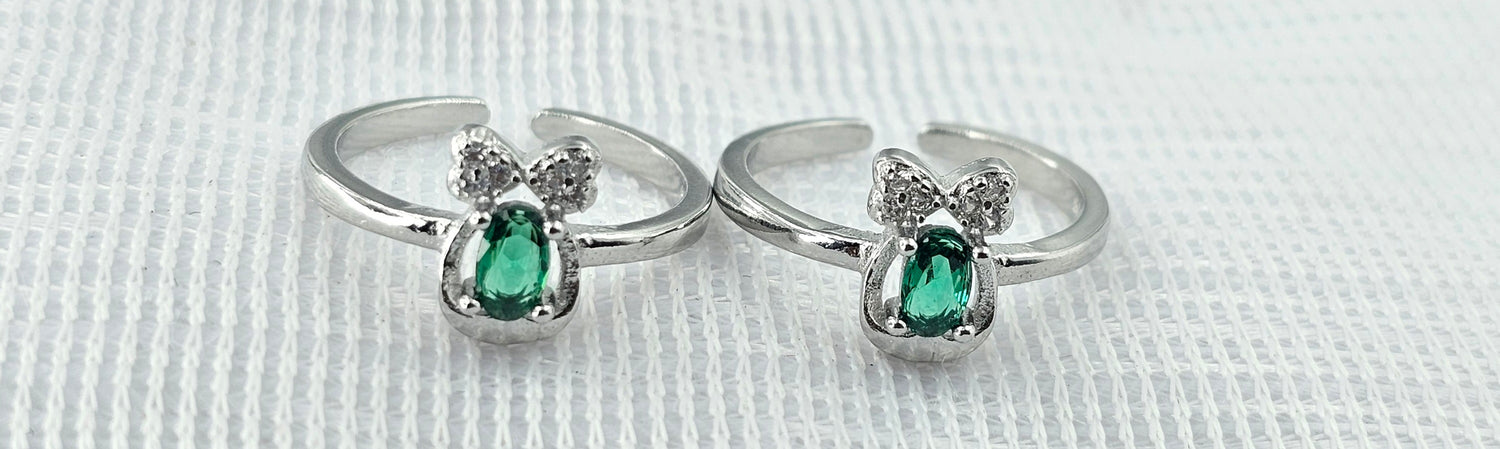 92.50 Silver Toe Ring 667