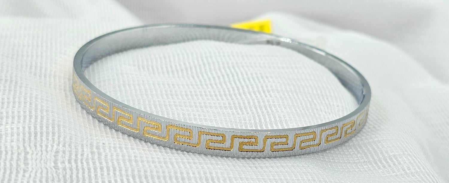 92.50 Gold plated Silver Gents Kada 72