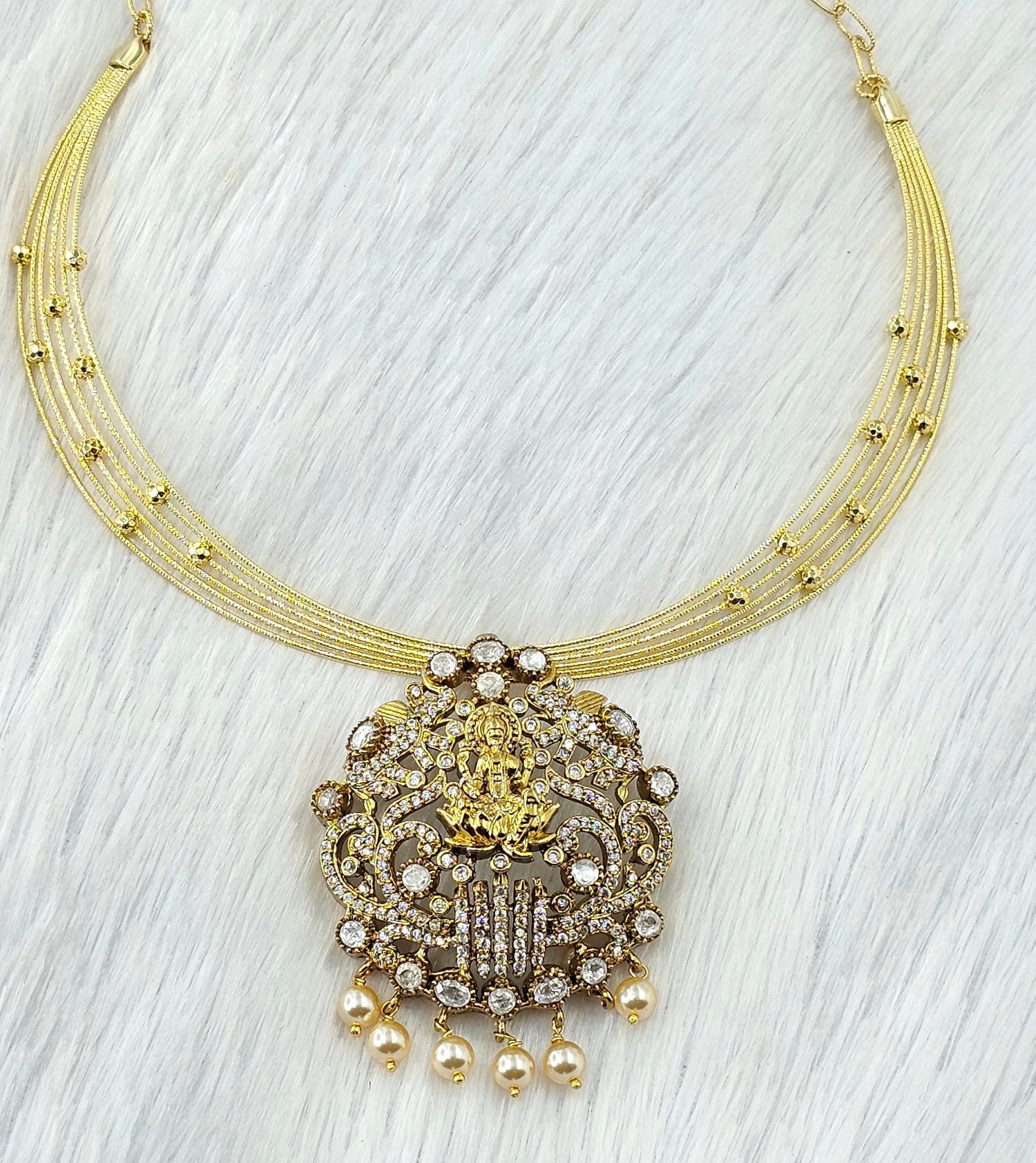 92.50 Gold Plated Silver Necklace 264
