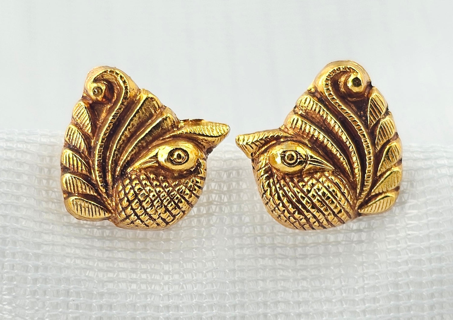 92.50 Gold Plated Silver Earring 71