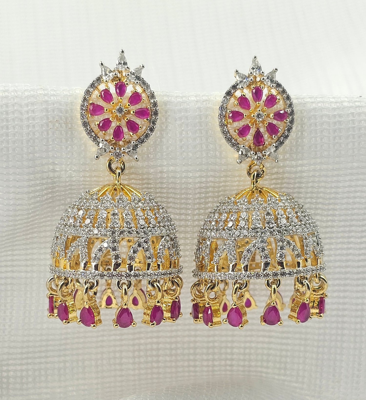 Gold Plated Silver Earring 100