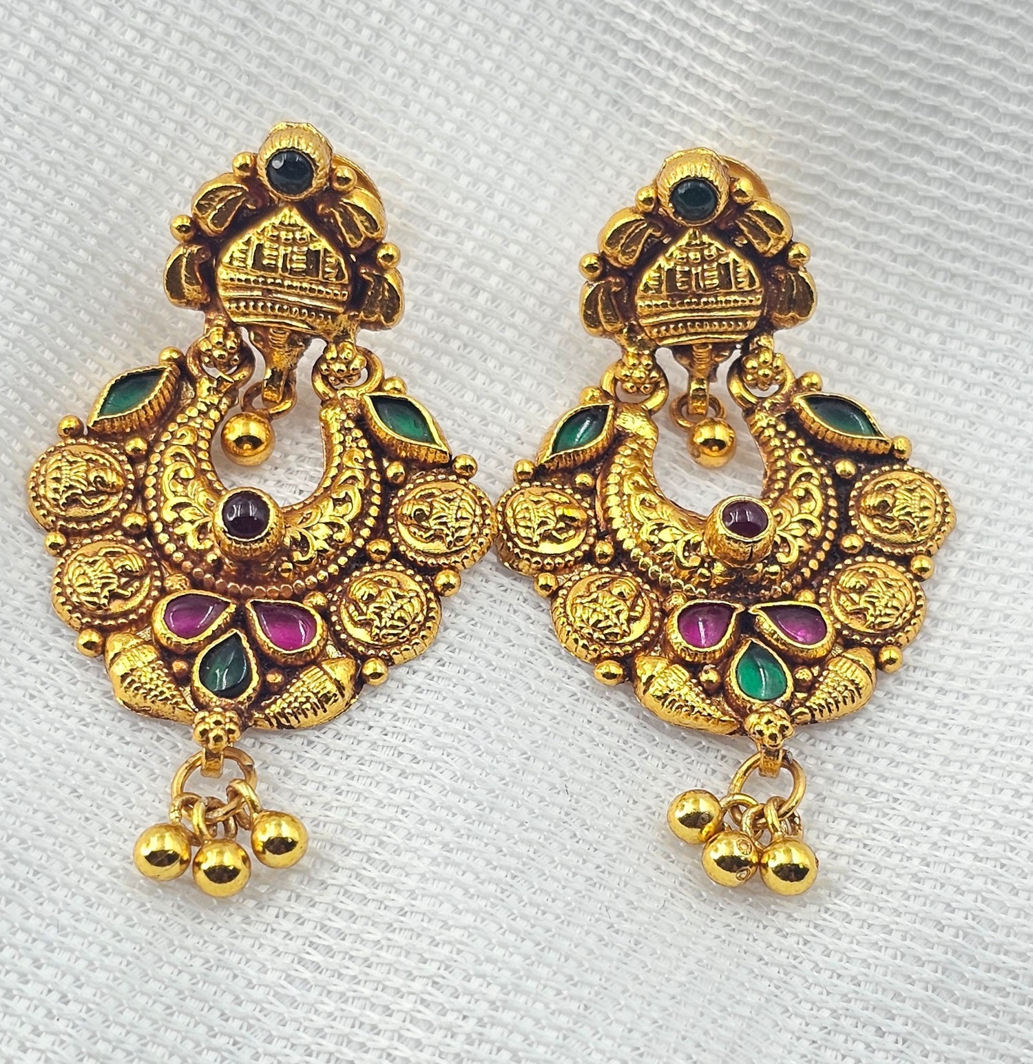 92.50 Gold Plated Silver Earring 111