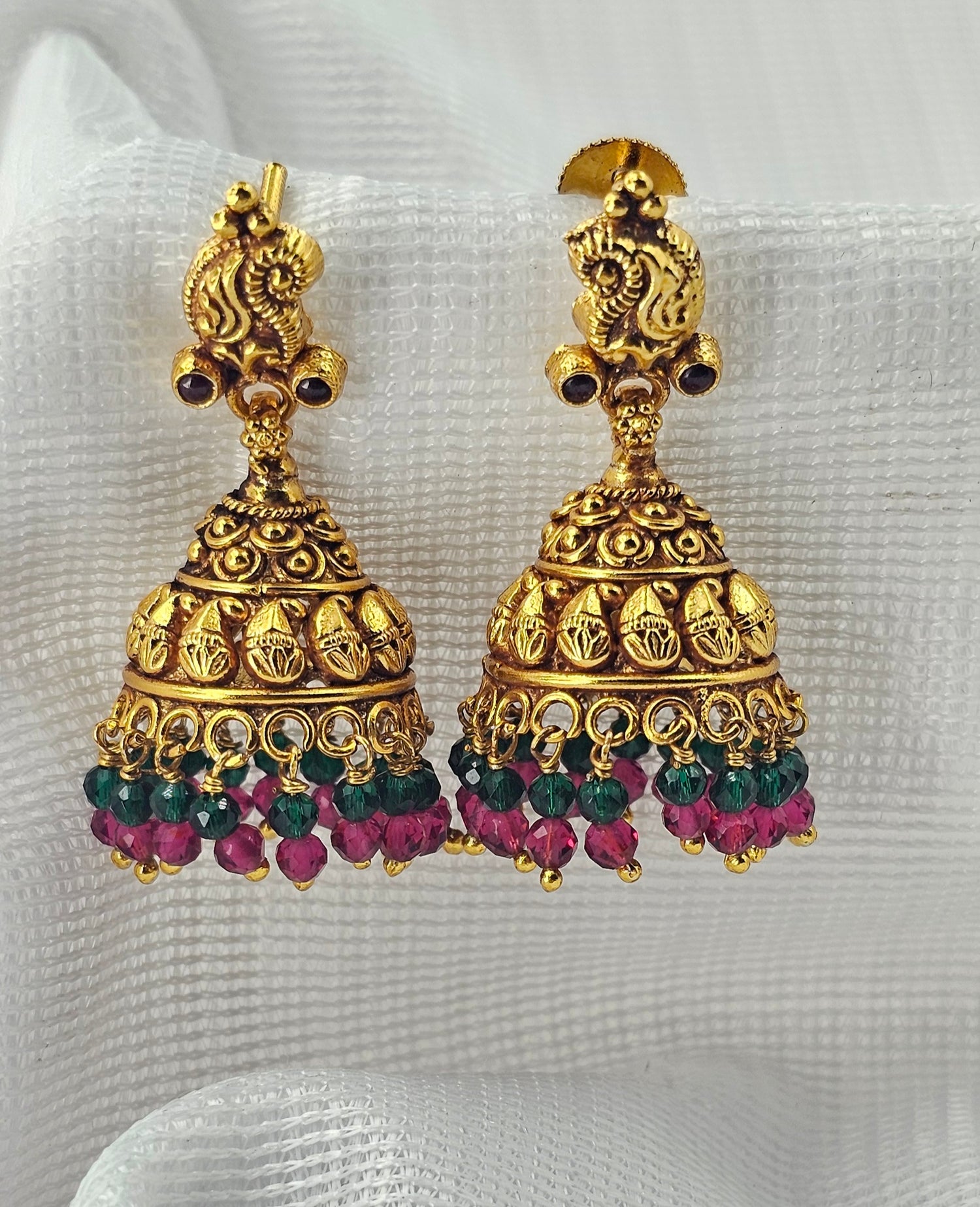 92.50 Gold Plated Silver Earring 47