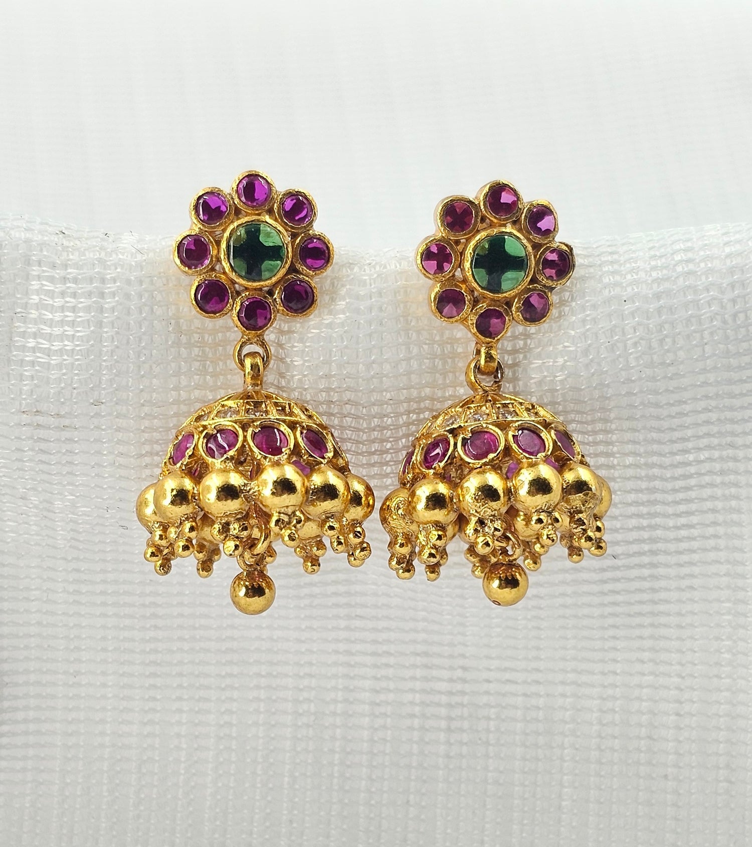 92.50 Gold Plated Silver Earring 70