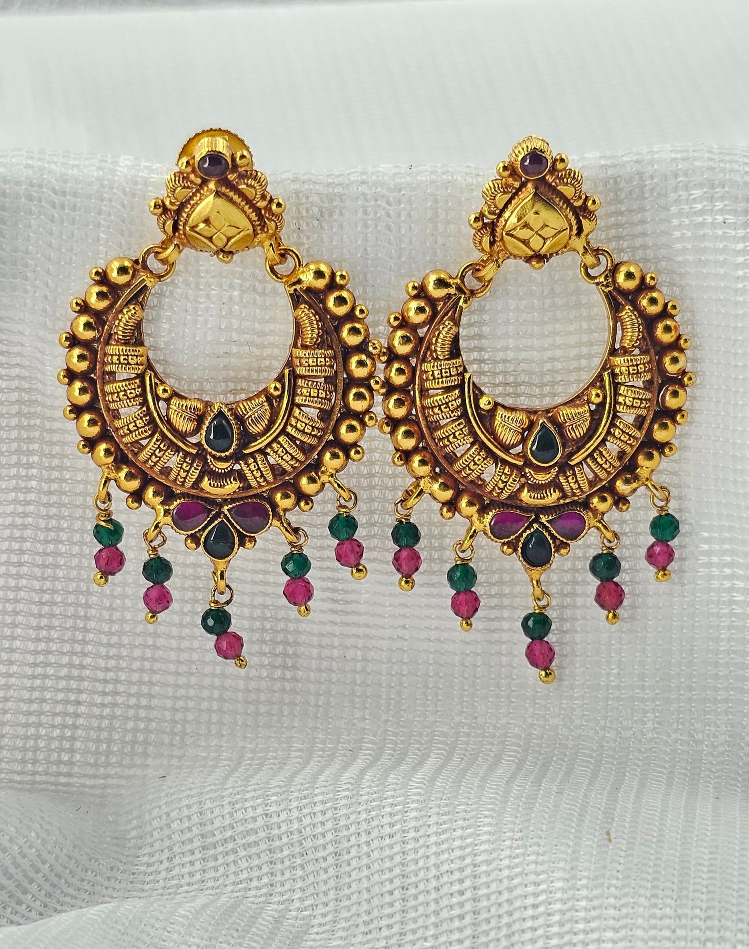 92.50 Gold Plated Silver Earring 56