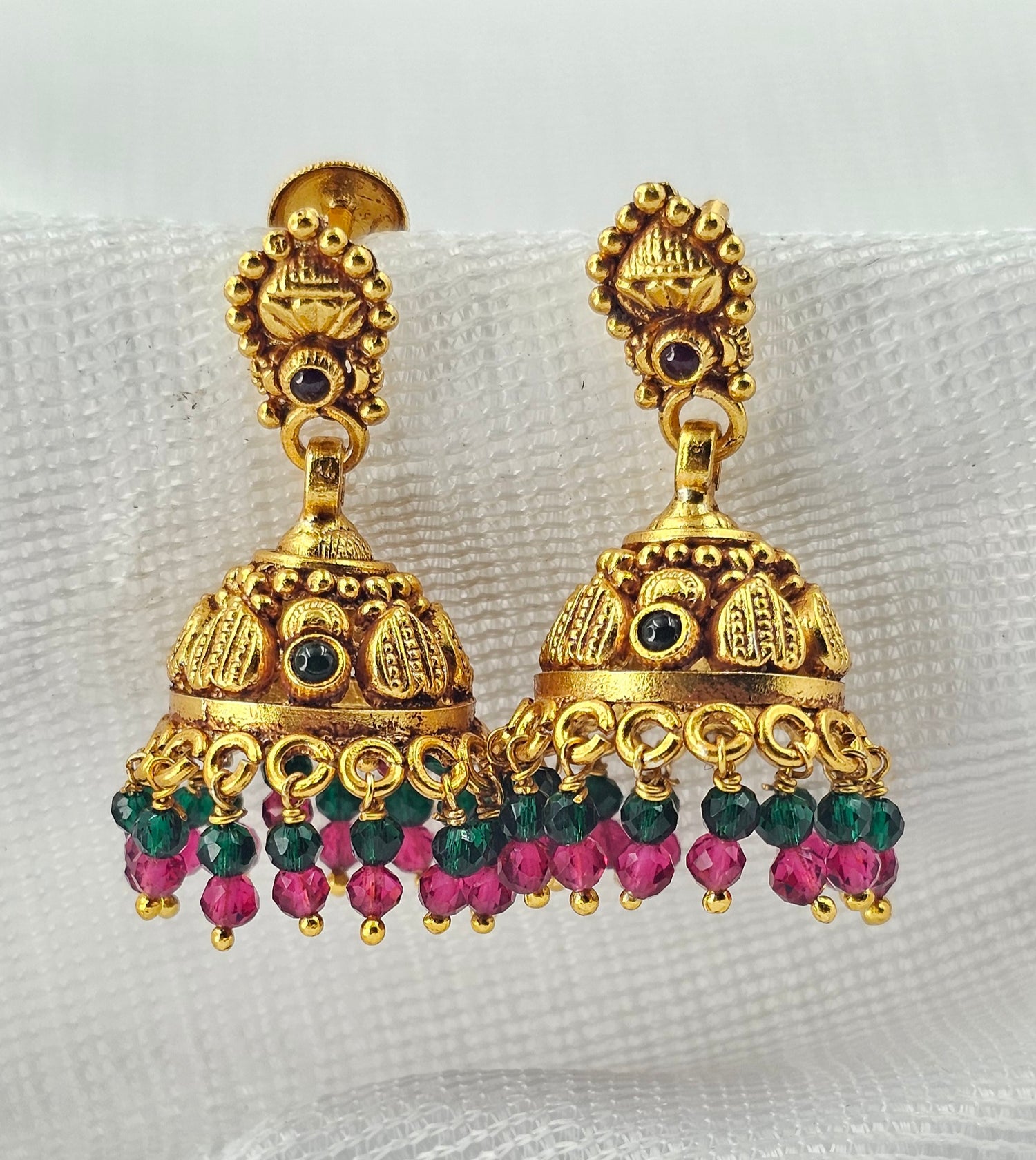 92.50 Gold Plated Silver Earring 45