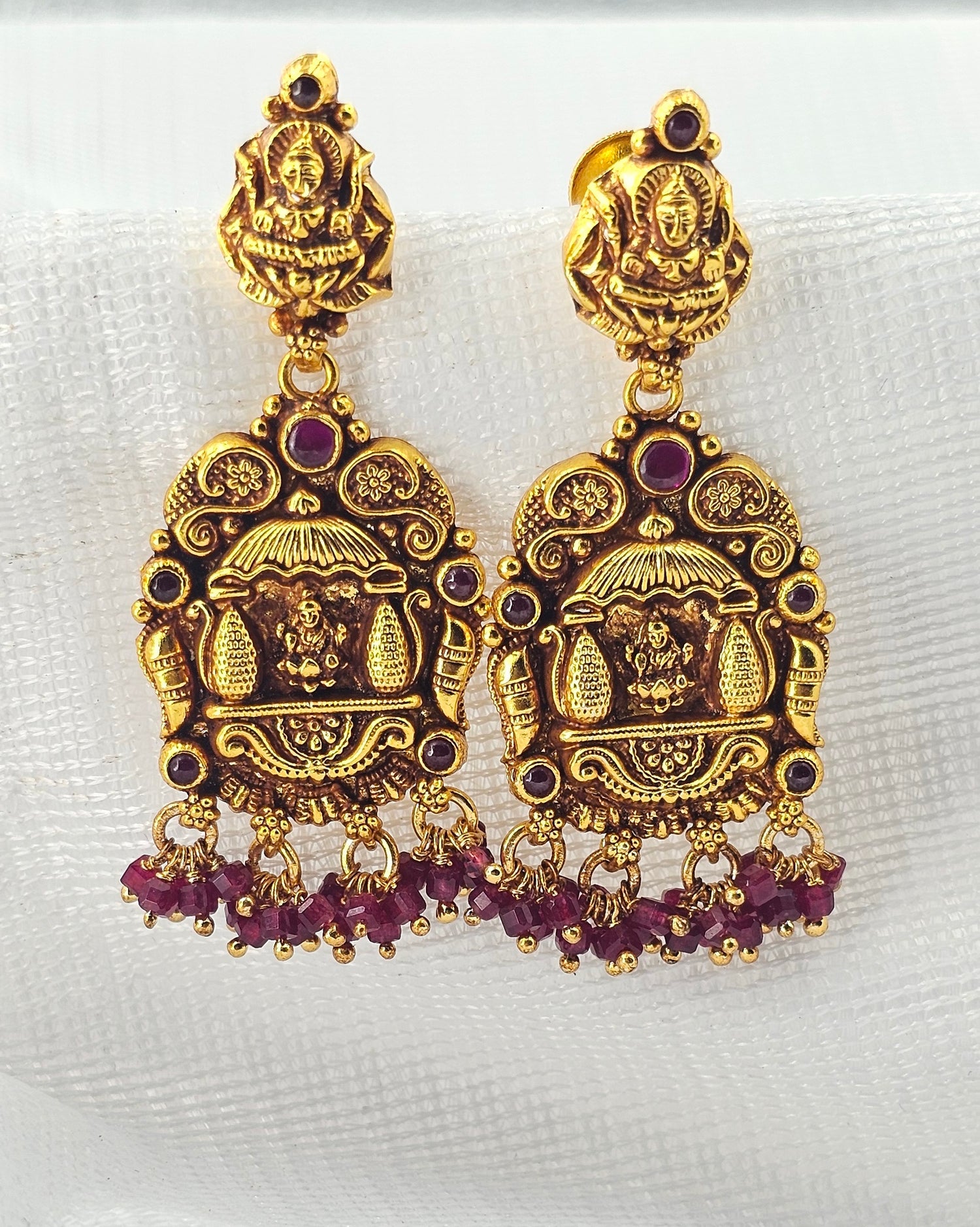 92.50 Gold Plated Silver Earring 73
