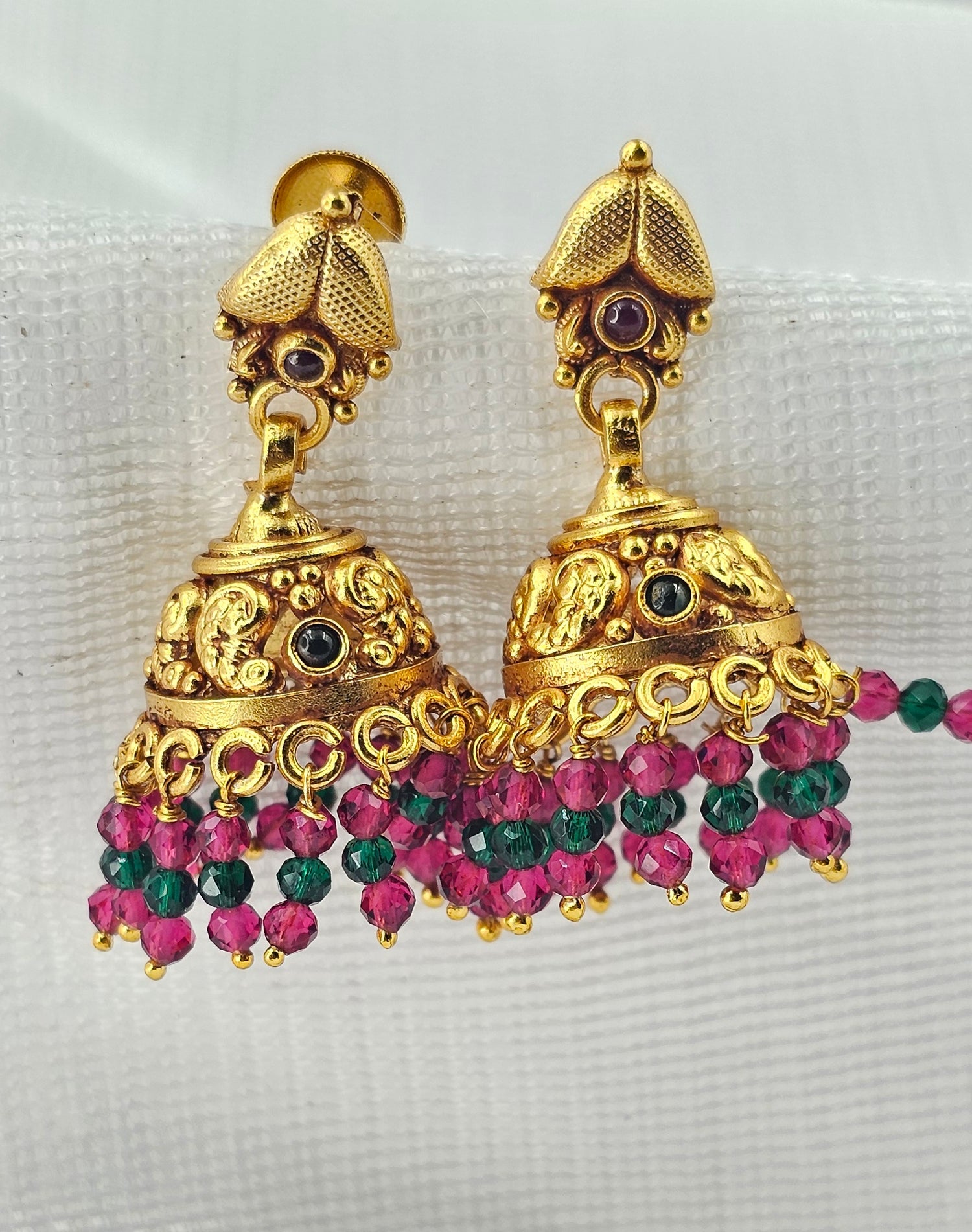 92.50 Gold Plated Silver Earring 80