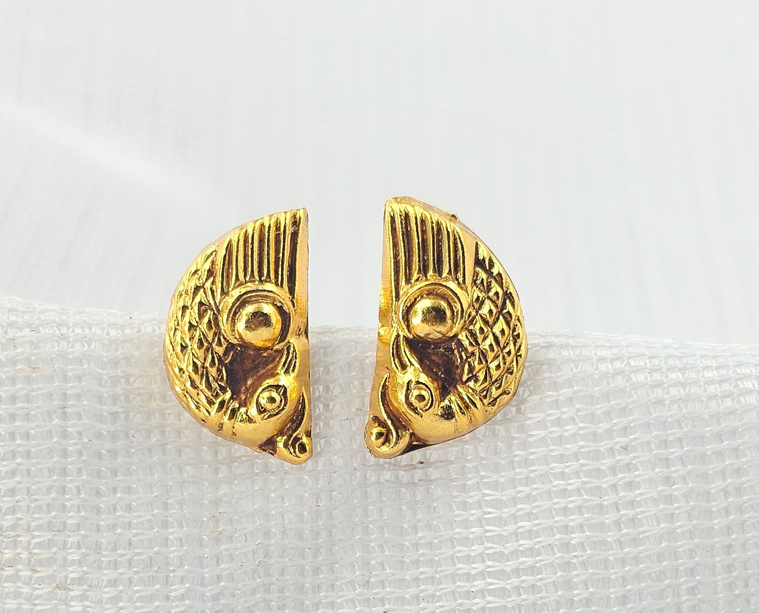 92.50 Gold Plated Silver Earring 69