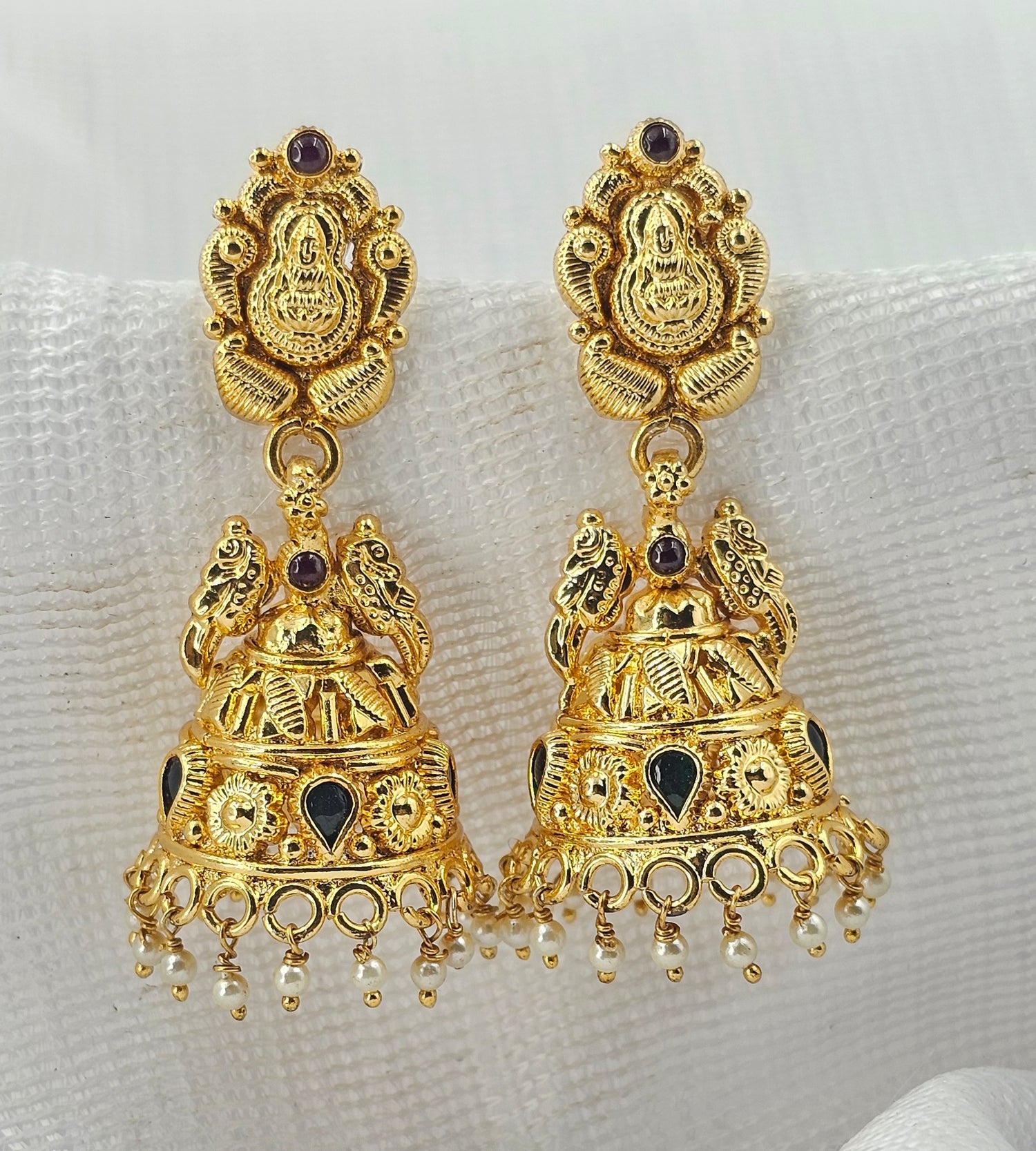 92.50 Gold Plated Silver Earring 81