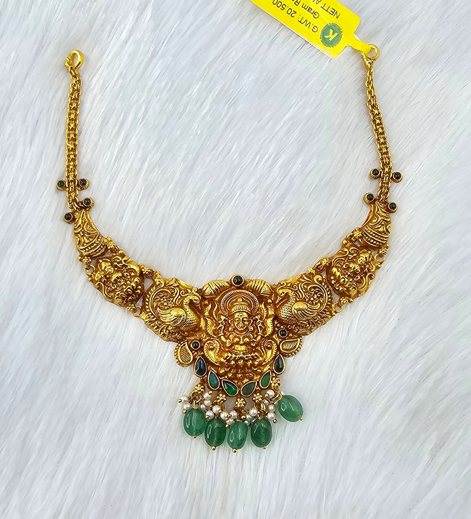 92.50 Gold Plated Silver Necklace 296