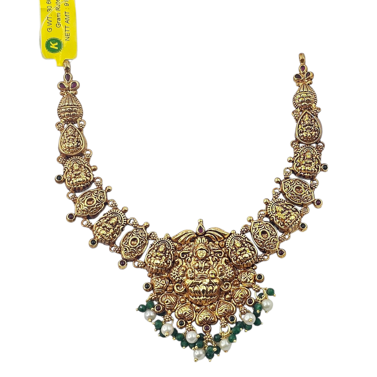 92.50 Gold Plated Silver Necklace 374