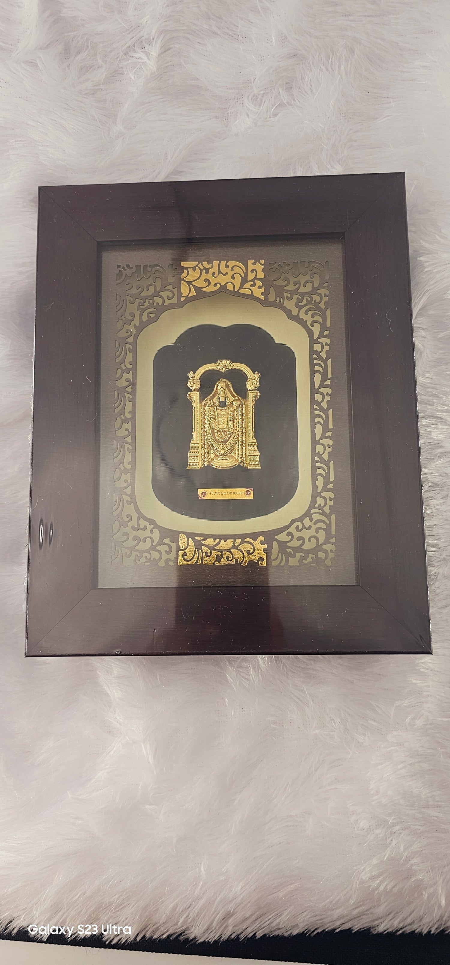 24KT GOLD FOIL PHOTO FRAME 36