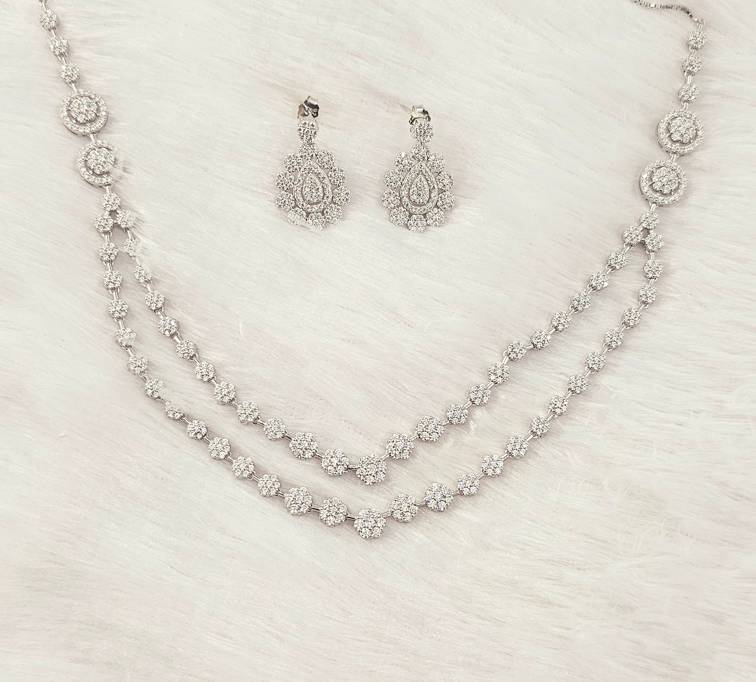 92.50 Silver Chain Pendent Set 8