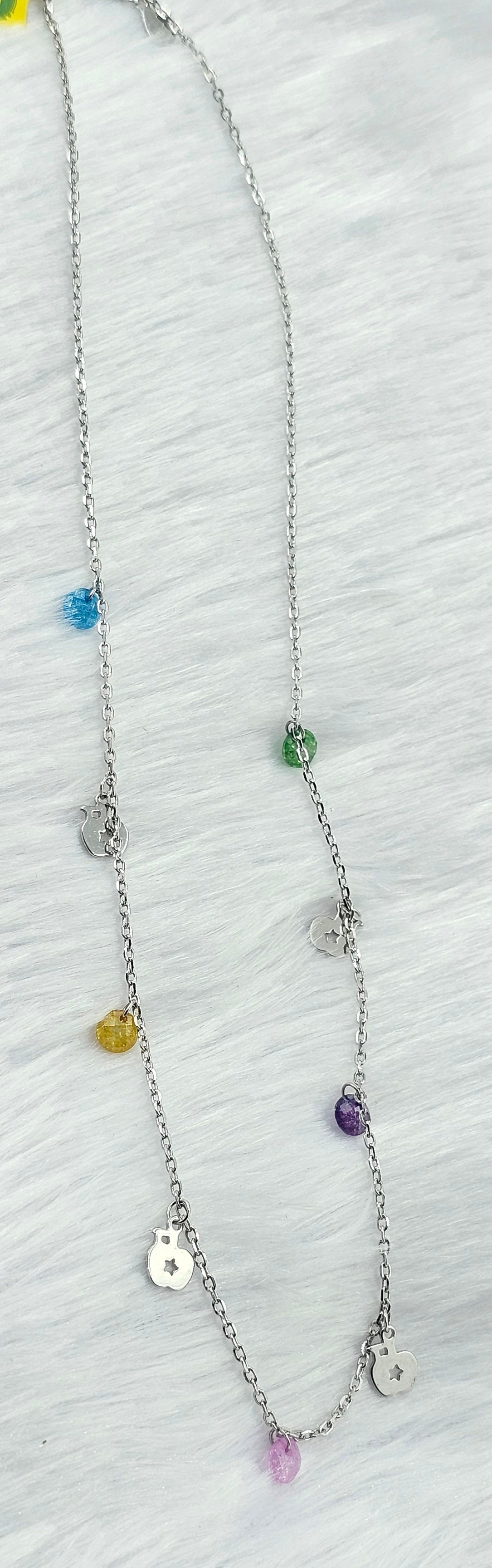 92.50 Silver Chain Pendent Set 145