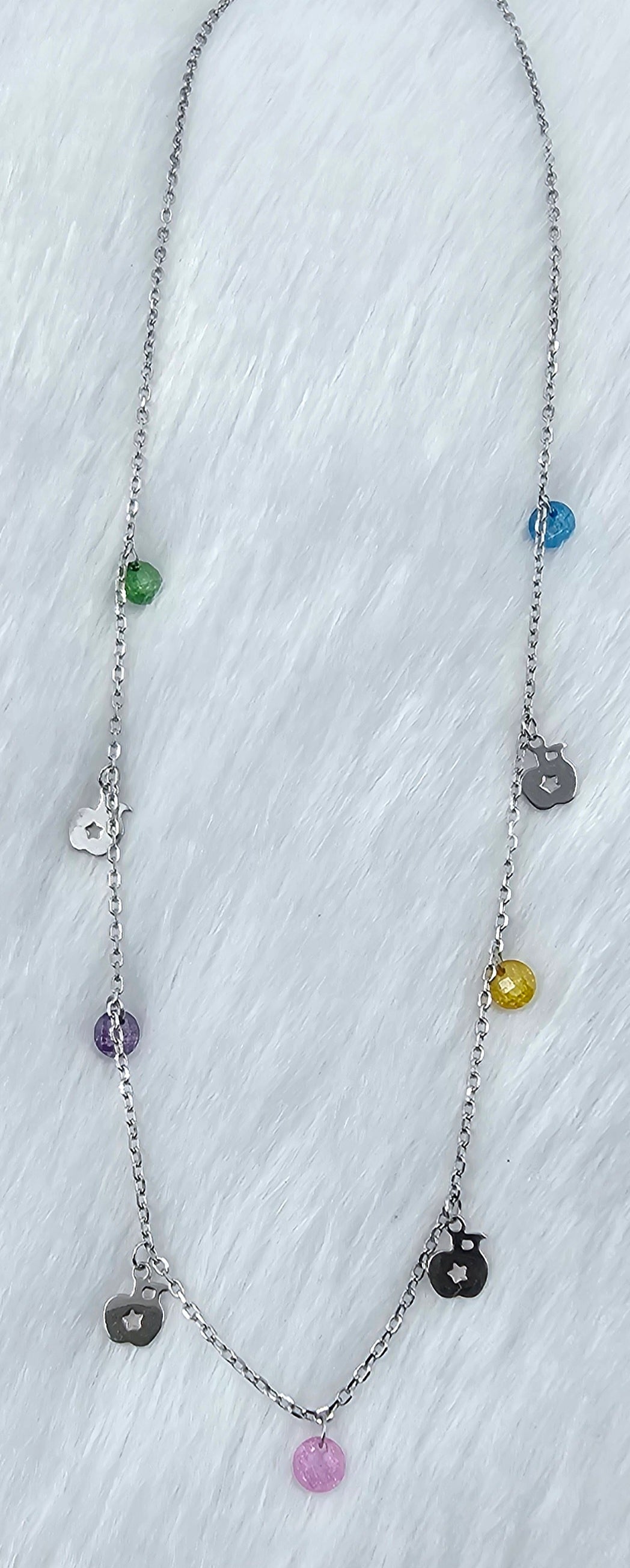 92.50 Silver Chain Pendent Set 153