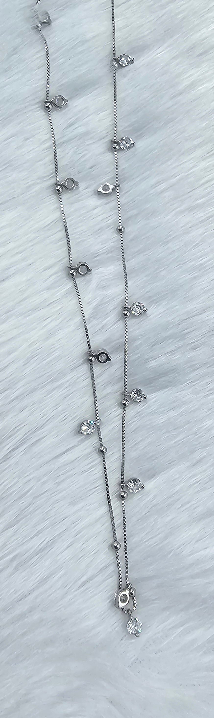 92.50 Silver Chain Pendent Set 156