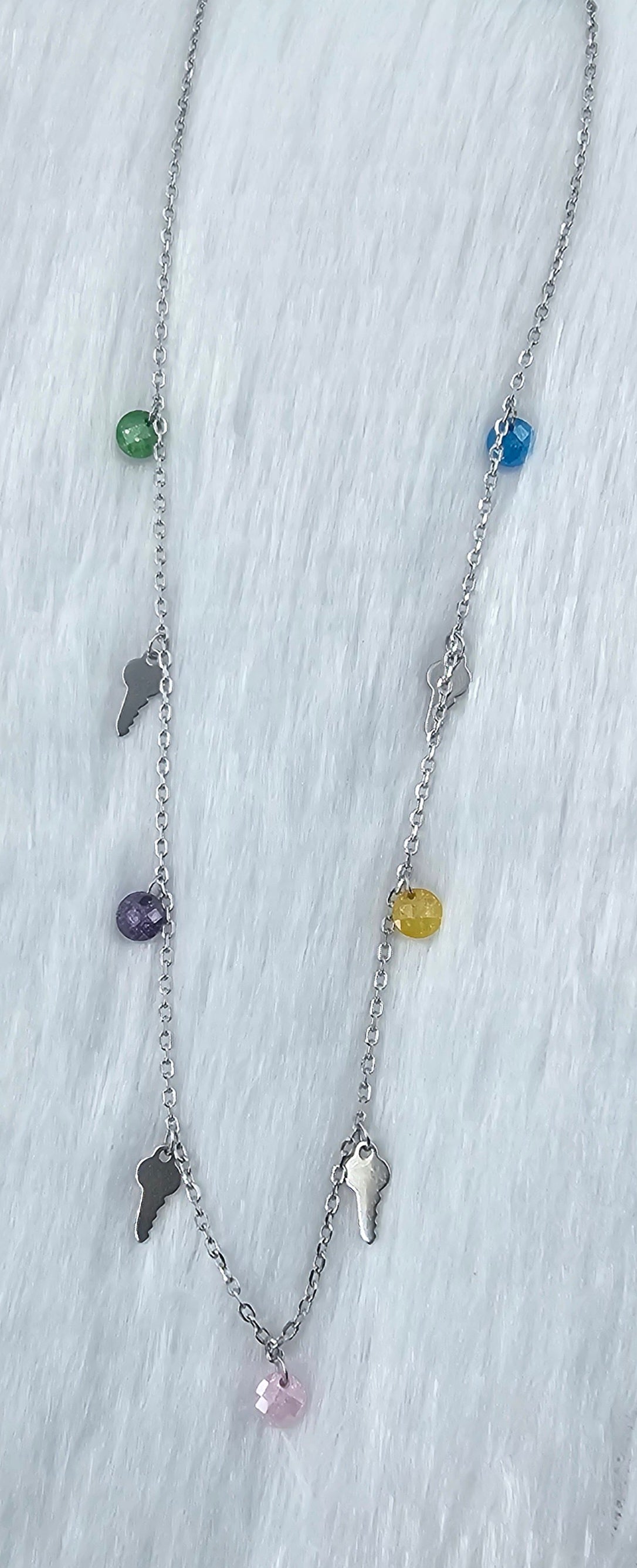 92.50 Silver Chain Pendent Set 157