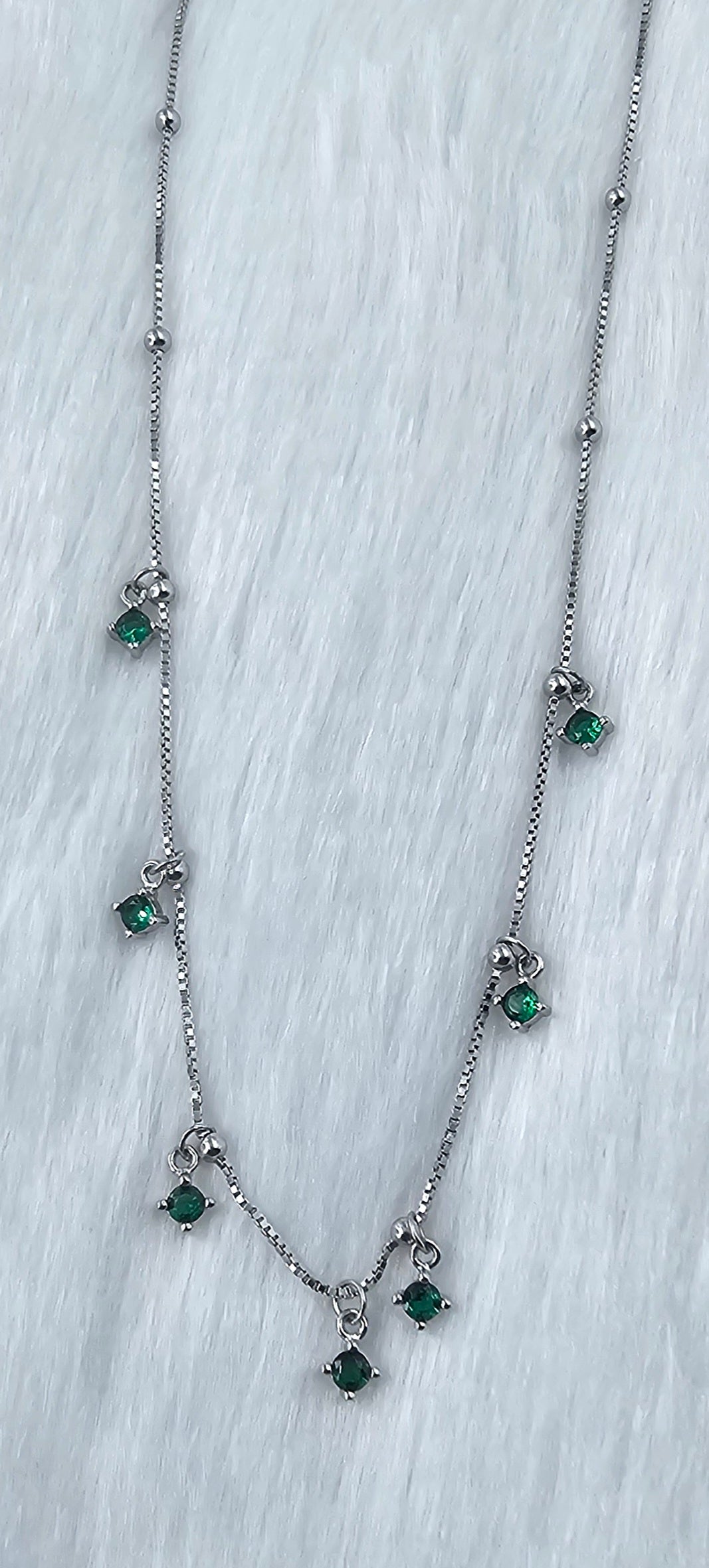 92.50 Silver Chain Pendent Set 158
