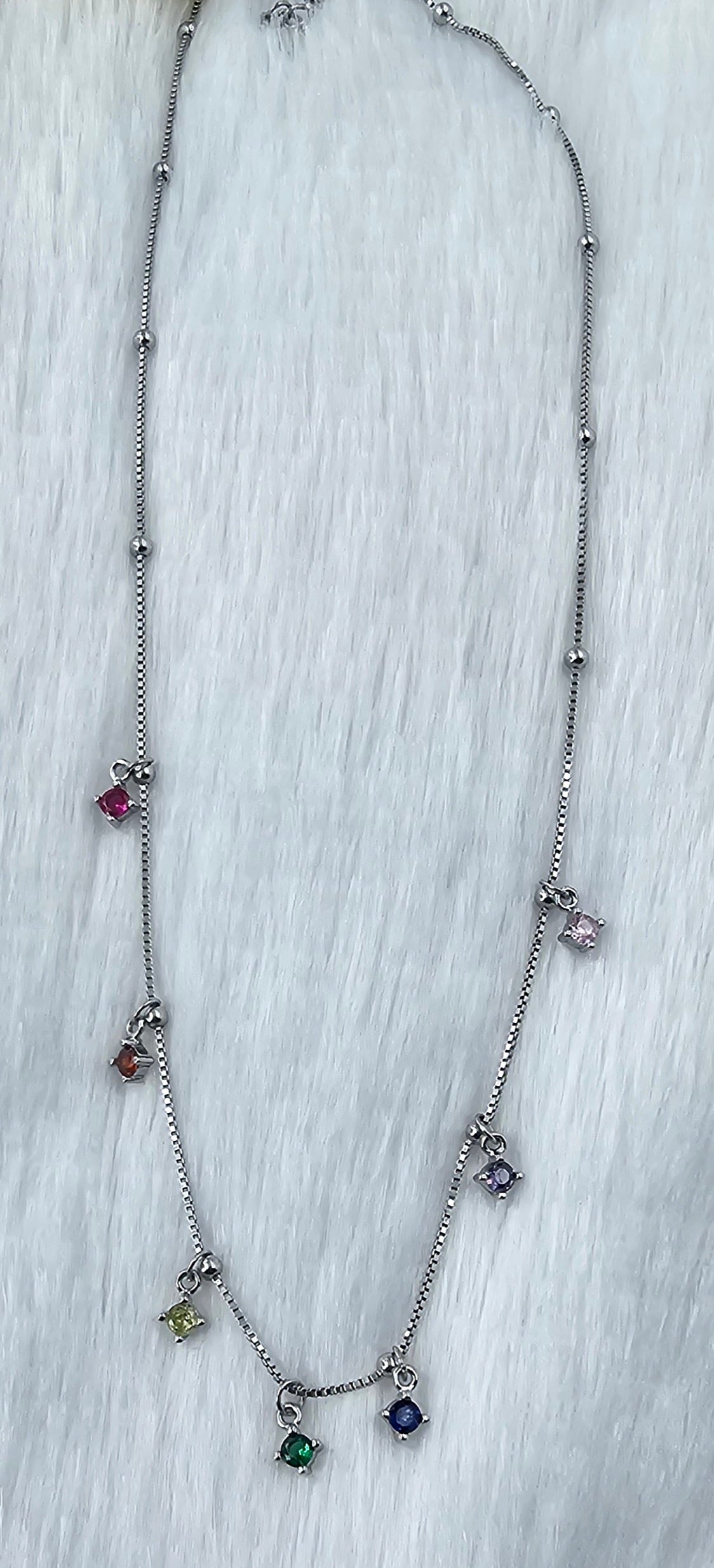 92.50 Silver Chain Pendent Set 162