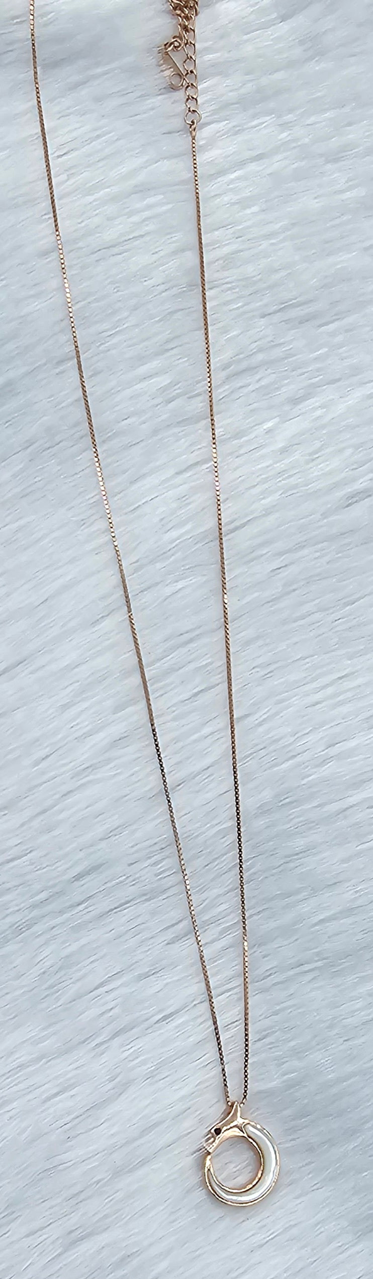 92.50 Rose Gold Plated Chain Pendent Set 141