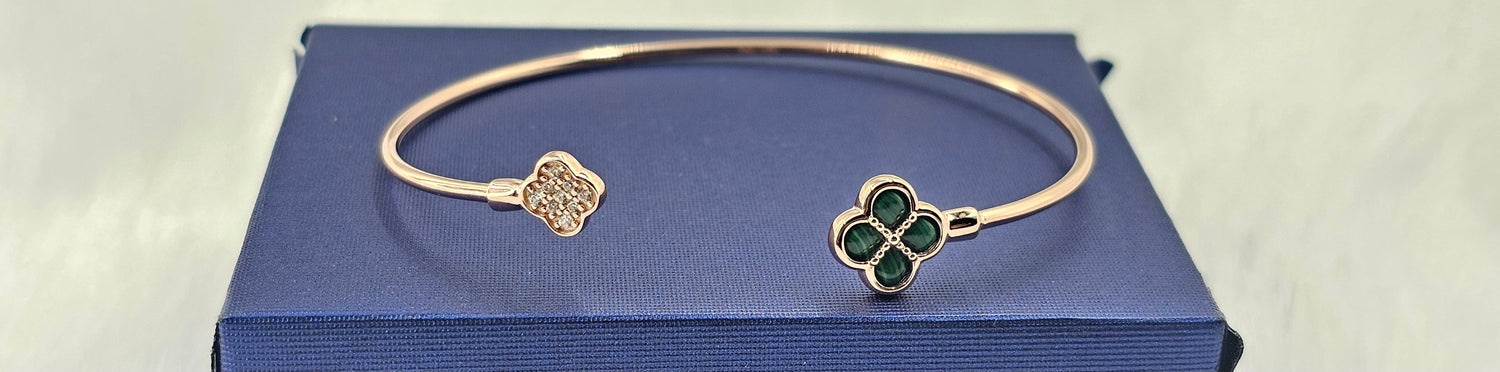 92.50 Silver Rose Gold Plated Bracelet  63