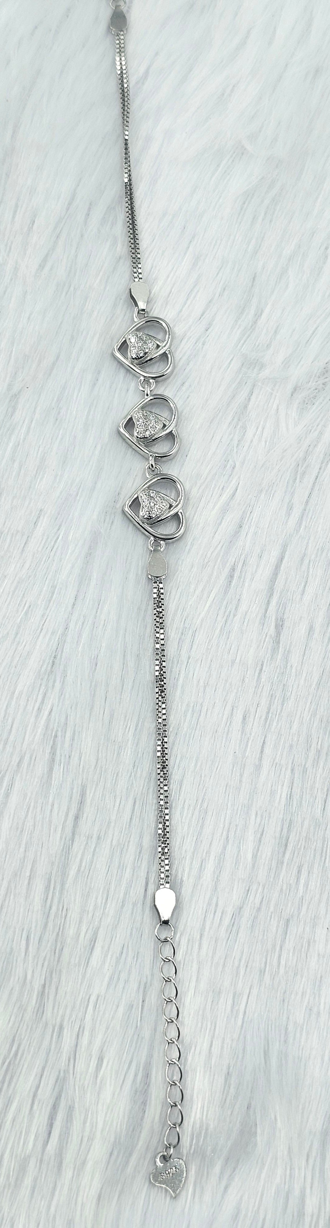 92.50 Silver Ladies Bracelet  77