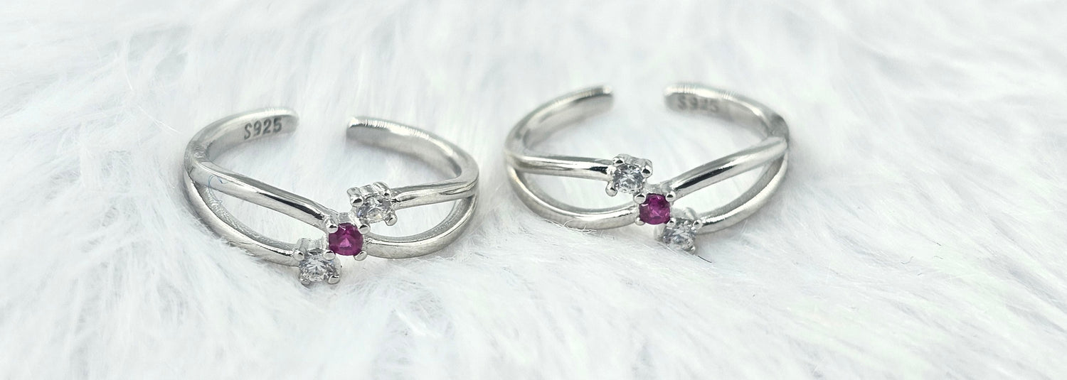 92.50 Silver Toe Ring 314