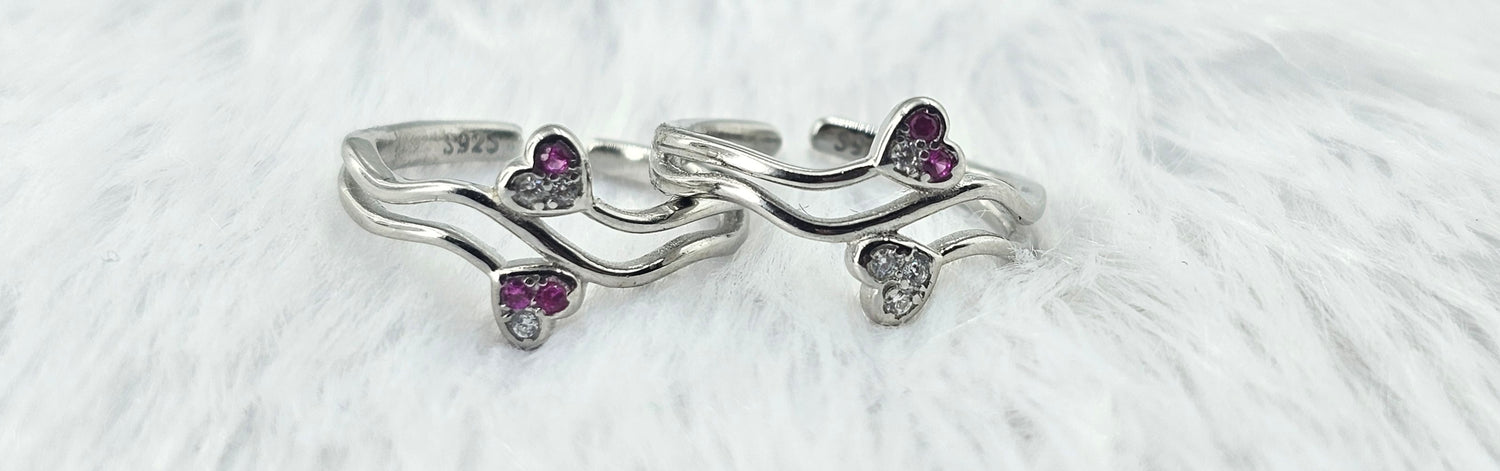 92.50 Silver Toe Ring 316