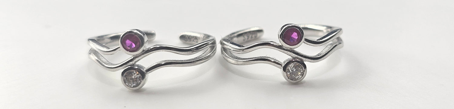 92.50 Silver Toe Ring 293