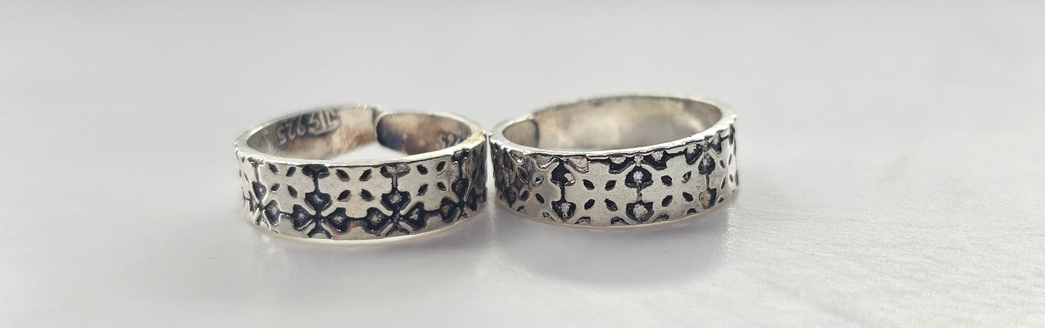 92.50 Silver Toe Ring 337