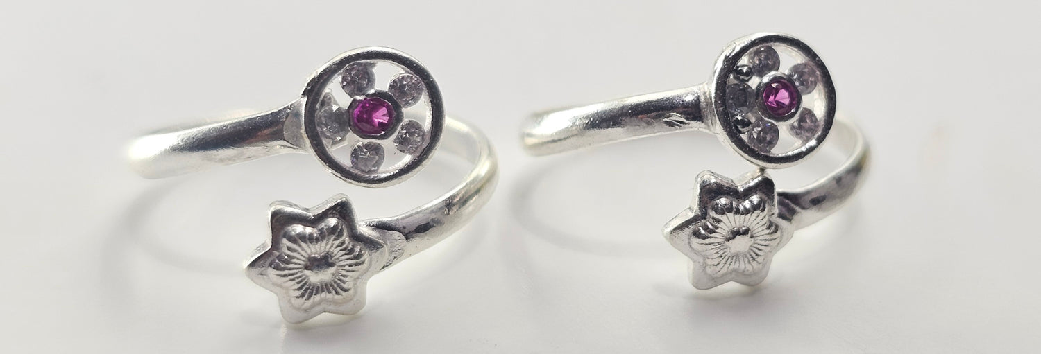 92.50 Silver Toe Ring 407
