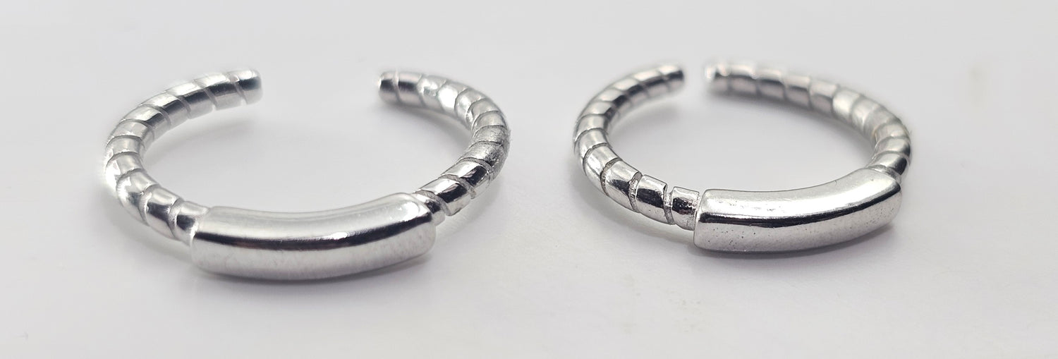 92.50 Silver Toe Ring 436
