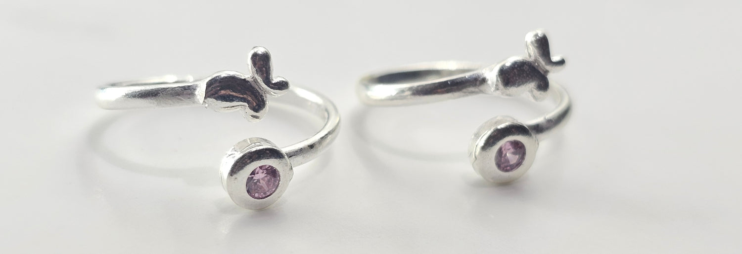92.50 Silver Toe Ring 362