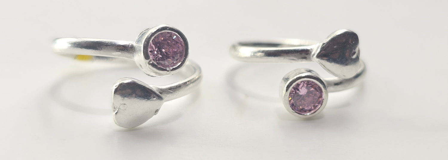 92.50 Silver Toe Ring 359