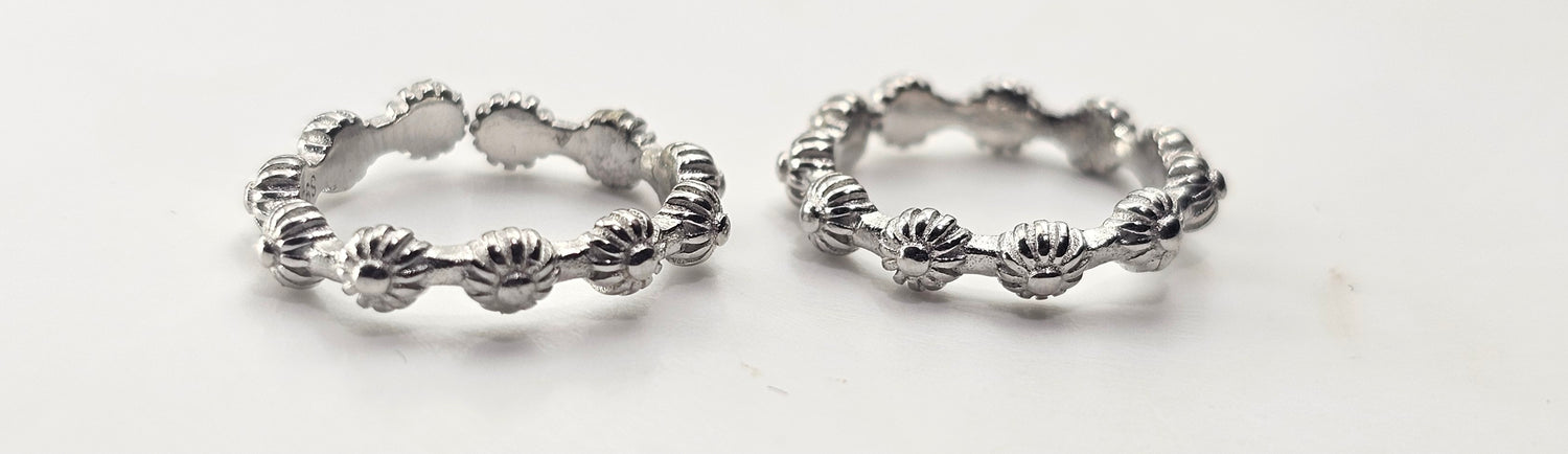 92.50 Silver Toe Ring 432