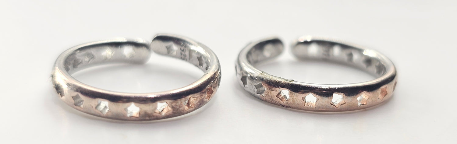 92.50 Silver Toe Ring 429