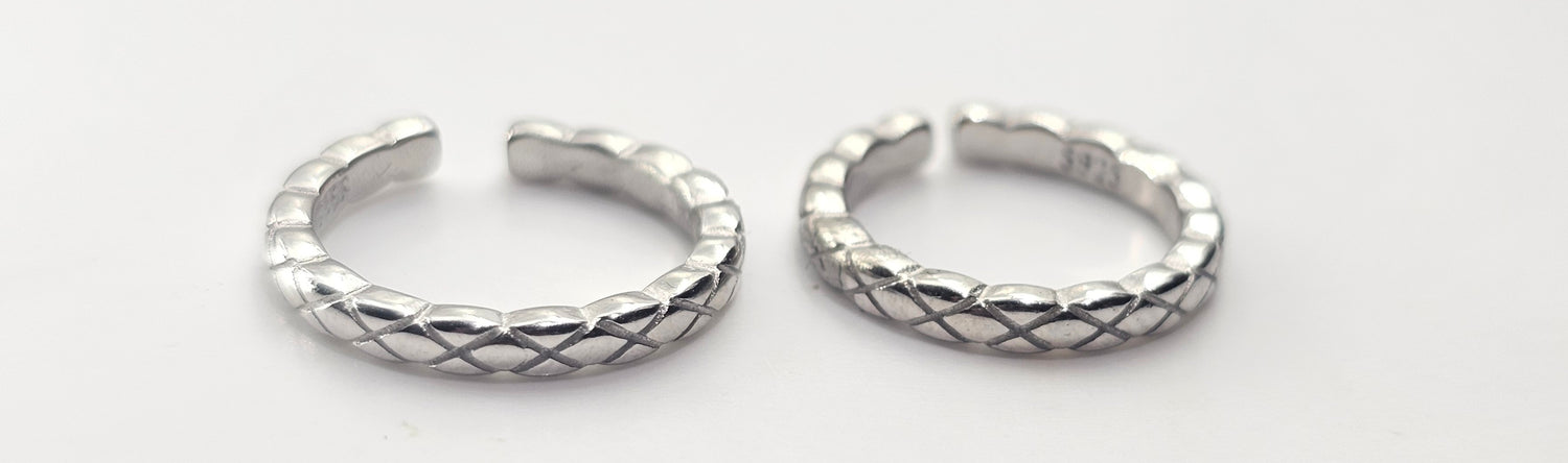 92.50 Silver Toe Ring 441