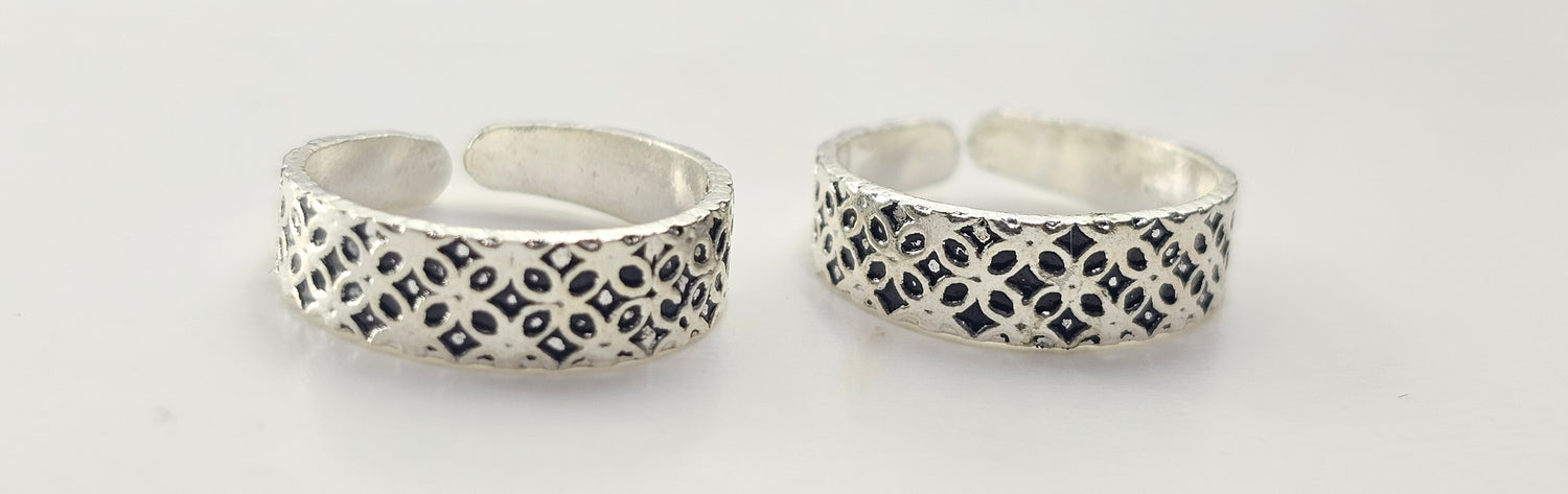 92.50 Silver Toe Ring 444