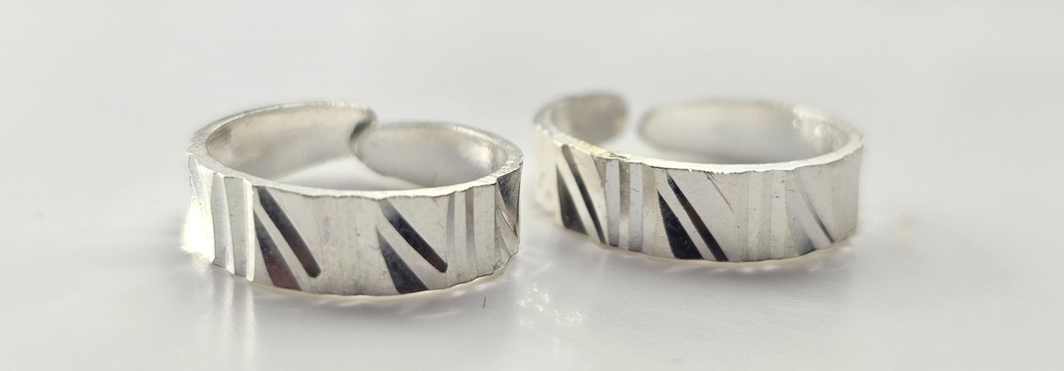 92.50 Silver Toe Ring 413