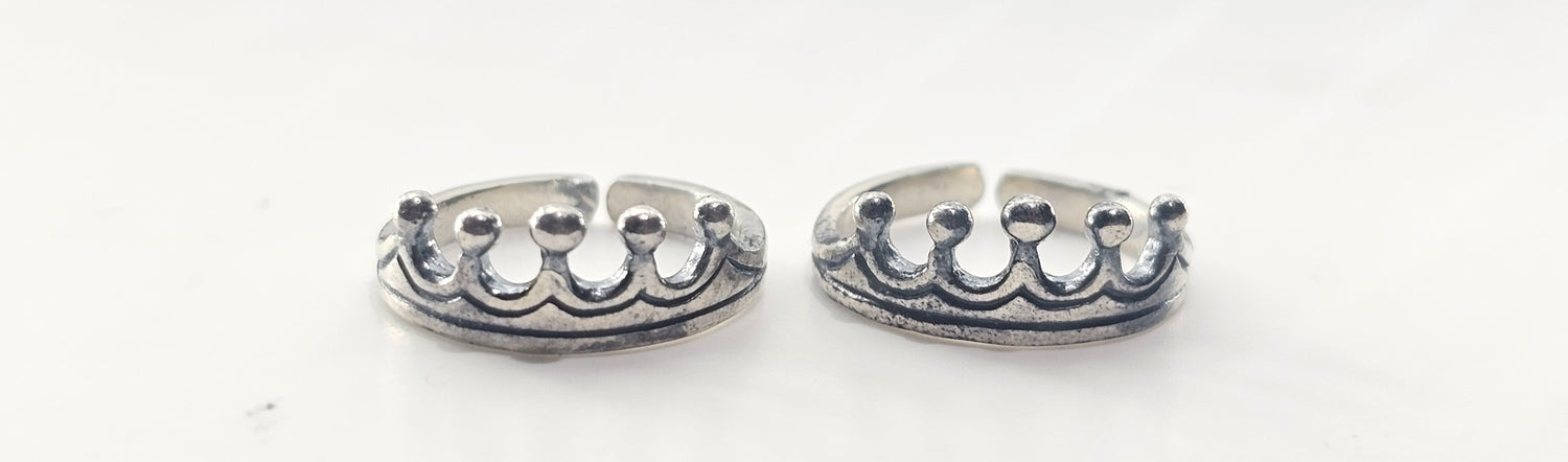92.50 Silver Toe Ring 414