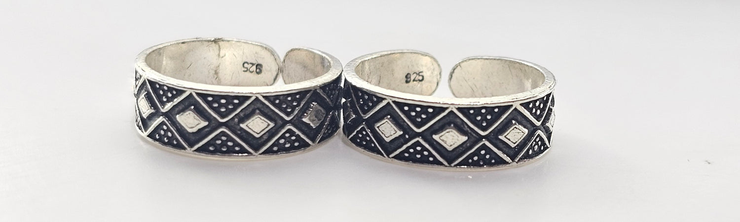 92.50 Silver Toe Ring 457