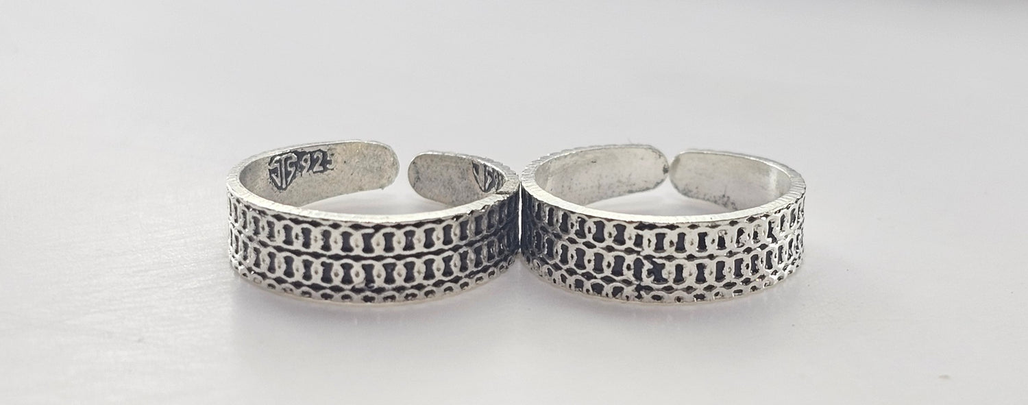 92.50 Silver Toe Ring 455