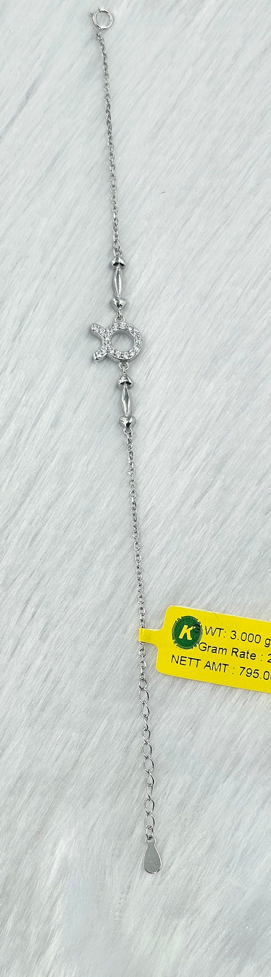 92.50 Silver Ladies Bracelet  158