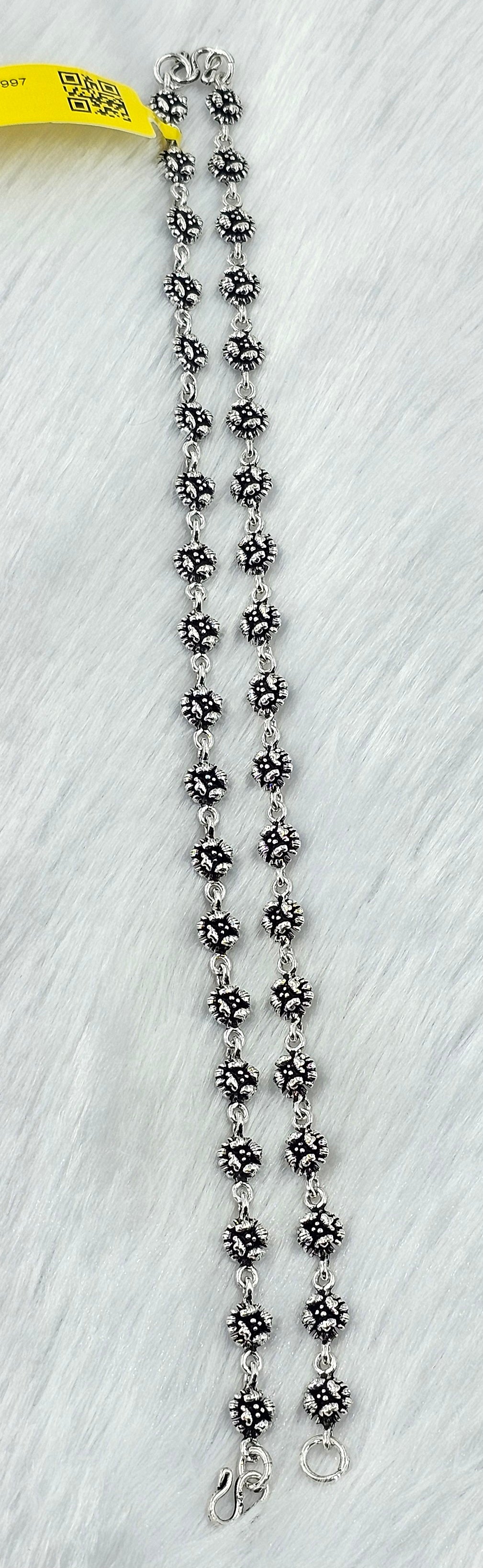 92.50 Silver Anklet 322
