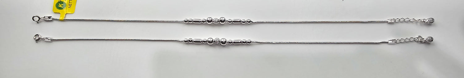 92.50 Silver Anklet 335