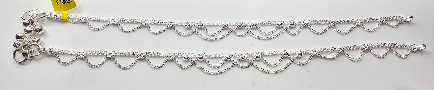 92.50 Silver Anklet 333